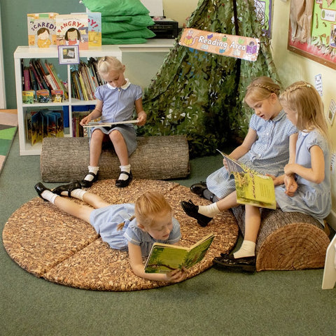 Learn About Nature Bundle-Bean Bags & Cushions,Children's Wooden Seating,Chill Out Area,Cushions,Dropship,Eden Learning Spaces,Nature Learning Environment,Nature Sensory Room,Outdoor Furniture,Seating,Sensory Room Furniture,Wellbeing Furniture-Learning SPACE
