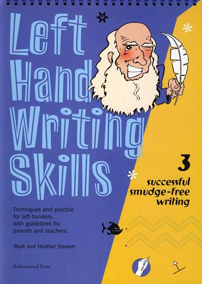 Left Hand Writing Skills Book 3-Back To School,Dyslexia,Early Years Literacy,Handwriting,Learning Difficulties,Left Handed,Literacy Worksheets & Test Papers,Neuro Diversity,Primary Literacy,Seasons,Stock-Learning SPACE