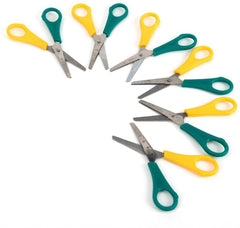 Left Handed 13cm Ruler Scissors 6pk-Arts & Crafts, Dyslexia, Early Arts & Crafts, Learning Difficulties, Left Handed, Maths, Neuro Diversity, Primary Arts & Crafts, Primary Literacy, Primary Maths, Scissors, Shape & Space & Measure, Stationery, Stock, TTS Toys-Learning SPACE