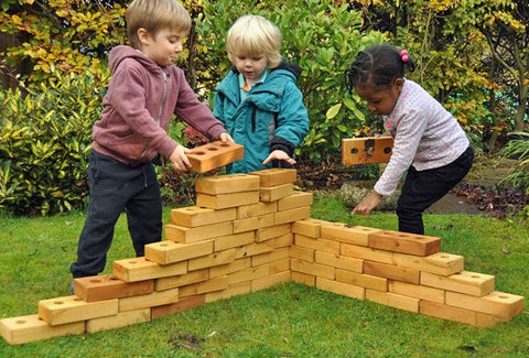Lewiss Lightweight Softwood Bricks-Building Blocks,Cosy Direct,Cosy Outdoor-Learning SPACE