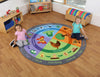 Life Cycles 2m Carpet-Dropship,Educational Carpet,Kit For Kids,Mats & Rugs,Multi-Colour,Round,Rugs,Wellbeing Furniture,World & Nature-Learning SPACE