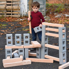 Life Like Wooden Beams (24 pc set)-Engineering & Construction, S.T.E.M-Learning SPACE