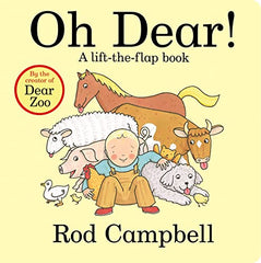 Lift The Flap Book - Oh Dear!-Baby Books & Posters, Early Years Books & Posters, Early Years Literacy, Seasons, Spring, Stock, Tactile Toys & Books-LSOHDEAR-Learning SPACE