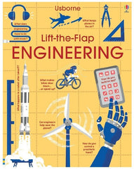 Lift The Flap Engineering Book-Engineering & Construction, Gifts for 8+, S.T.E.M, Stock, Usborne Books-Learning SPACE