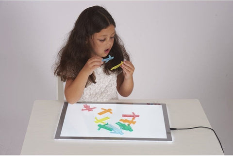 Light Panel A3 Educational And Sensory Light Board-AllSensory,Light Boxes,Sensory Light Up Toys,Stock,TickiT,Visual Sensory Toys-Learning SPACE