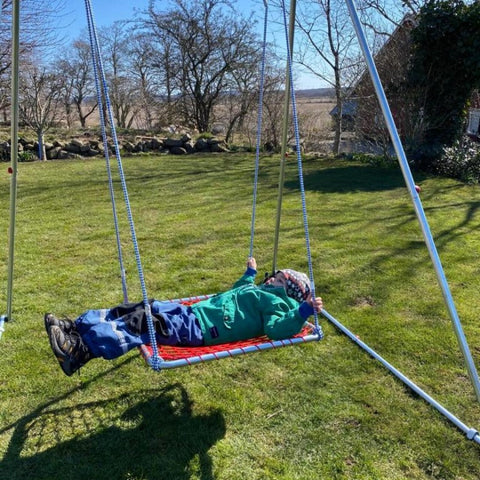 Light Platform Swing-Dropship,Hammocks,Outdoor Swings,Physical Needs,Stock,Teen & Adult Swings,Vestibular-Learning SPACE