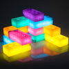 Light Up Glow Construction Bricks 12pk-AllSensory,Glow in the Dark,Sensory Light Up Toys,TTS Toys,Visual Sensory Toys-Learning SPACE