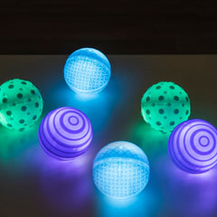 Light Up Tactile Glow Spheres-AllSensory,Calming and Relaxation,Games & Toys,Helps With,Sensory Light Up Toys,Sensory Seeking,Strength & Co-Ordination,TTS Toys,Visual Sensory Toys-Learning SPACE