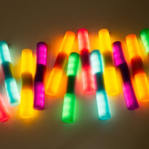 Light Up and Glow Cylinders-AllSensory,Sensory Light Up Toys,TTS Toys,Visual Sensory Toys-Learning SPACE
