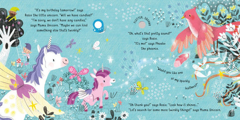 Lights and Sounds Unicorns Book-Baby Books & Posters,Dinosaurs. Castles & Pirates,Early Reading Books,Gifts For 6-12 Months Old,Imaginative Play,Sound,Sound Books,Usborne Books-Learning SPACE