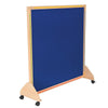 Little Acorns Wooden Frame Junior Partition-Classroom Furniture,Dividers,Furniture,Wellbeing Furniture-1200mm(w)x900mm(h)-Blue-4449LBL-Learning SPACE
