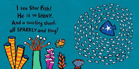 Little Fish and Friends: Touch and Feel Book-Baby Bath. Water & Sand Toys,Baby Books & Posters,Early Reading Books,Tactile Toys & Books-Learning SPACE