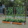 Little Garden-Calmer Classrooms,Forest School & Outdoor Garden Equipment,Greenhouses & Planters,Helps With,Pollination Grant,Sensory Garden-Long Fence-HW1-S246-ASET-Learning SPACE