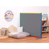 Little Rainbows Freestanding Junior Partition-Dividers,Wellbeing Furniture-1200mm(w)x900mm(h)-Grey-2901-2901-LGRY-Learning SPACE