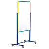 Little Rainbows Junior Mobile Magnetic Writing Board-Classroom Displays,Classroom Furniture,Dropship-600mmx900mm-Portrait-1673-1673P-Learning SPACE