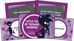 Little Tin of Teenage Worries-Additional Need,AllSensory,Bullying,Calmer Classrooms,Emotions & Self Esteem,Mindfulness,PSHE,Social Emotional Learning,Specialised Books,Stock,Teenage & Adult Sensory Gifts,Teenage Help Books-Learning SPACE