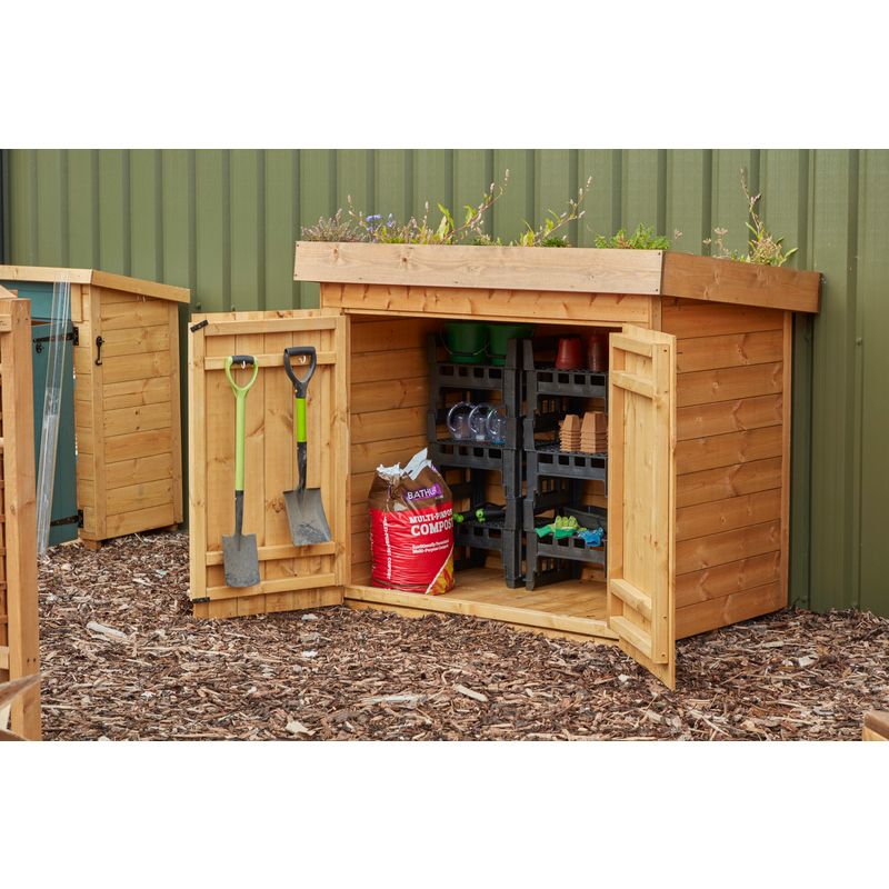 Living Roof Trike Shed-Cosy Direct,Cosy Outdoor,Sheds,Wellbeing Furniture-Learning SPACE