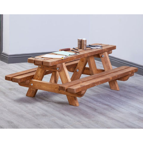 Low Beefy Picnic Table-Cosy Direct,Cosy Outdoor,Picnic Table,Wooden Table-Learning SPACE
