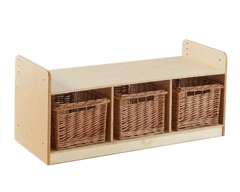 Low Level Playroom Storage Unit-Cosy Direct, Library Furniture, Shelves, Storage, Storage Bins & Baskets-Learning SPACE