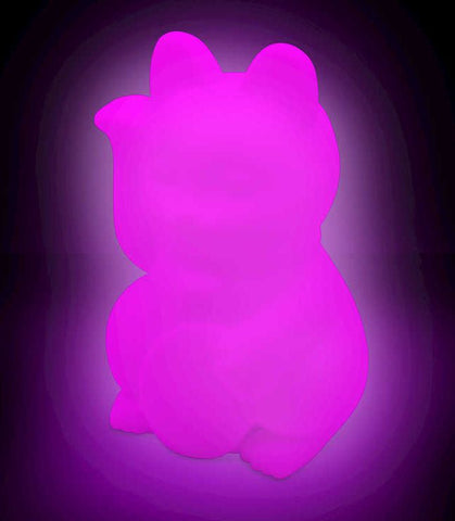 Lumez Squishy Colour Changing Lucky Cat Light-Fidget,SCOTEXCEL,Sensory Light Up Toys,Squishing Fidget,Tobar Toys,Visual Sensory Toys-Learning SPACE