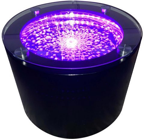 Lumina Bubble Table Round-Novelty Lighting-AllSensory,Bubble Tubes,Calming & Anxiety,Chill Out Area,Coffee table,Helps With,Home Bubble Tubes & Walls,Lumina,Playlearn,Sensory Light Up Toys,Sensory Room Furniture,Sensory Seeking,Stock,Visual Sensory Toys-Learning SPACE