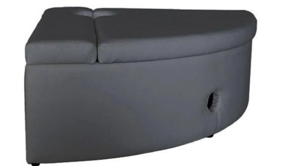 Lumina Corner Padded Plinth (For 15cm Diameter Bubble tubes)-Bubble Tube Accessories,Dropship,Home Bubble Tubes & Walls,Lumina,Playlearn,Plinths,Soft Play Sets-Learning SPACE