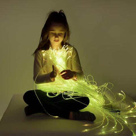Lumina Fibre Optic Tails 2m long (Tails only)-Fibre Optic Lighting,Playlearn,Sensory Room Lighting,string light-Learning SPACE