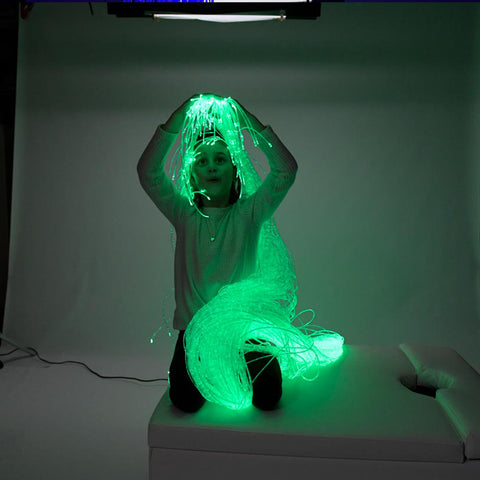 Lumina Fibre Optic Tails 2m long (Tails only)-Fibre Optic Lighting,Playlearn,Sensory Room Lighting,string light-Learning SPACE