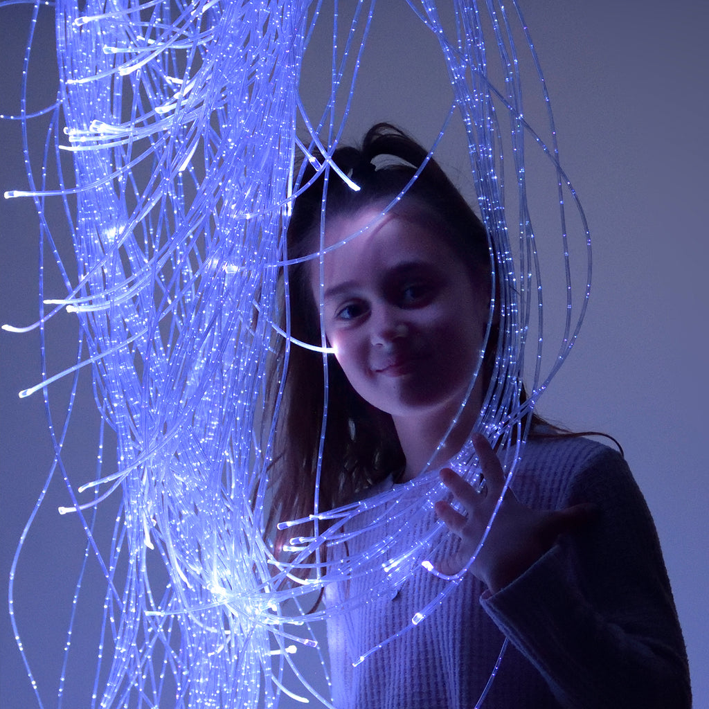 Lumina Fibre Optic Tails 2m long (Tails only)-Fibre Optic Lighting,Playlearn,Sensory Room Lighting,string light-Learning SPACE