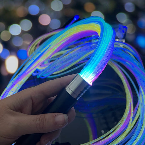 Lumina Fibre Optic Wand with Tails 1.5m-Calming & Anxiety,Den Accessories,Fibre Optic Lighting,Playlearn,Sensory,Sensory Light Up Toys,Sensory Processing Disorder,Sensory Seeking,Visual Sensory Toys-Learning SPACE