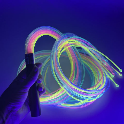 Lumina Fibre Optic Wand with Tails 1.5m-Calming & Anxiety,Den Accessories,Fibre Optic Lighting,Playlearn,Sensory,Sensory Light Up Toys,Sensory Processing Disorder,Sensory Seeking,Visual Sensory Toys-Learning SPACE