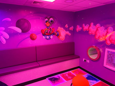 Lumina Infinity Mirror Tile with Remote-AllSensory,Calming & Anxiety,Calming and Relaxation,Chill Out Area,Helps With,Infinity mirror,Lumina,Playlearn,SCOTEXCEL,Sensory Mirrors,Sensory Seeking-Learning SPACE