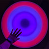 Lumina Interactive Round Wall & Floor Tile with Adapter 50cm-AllSensory,Chill Out Area,Discontinued,Lumina,Playlearn,Sensory Floor Tiles,Sensory Flooring,Sensory Light Up Toys,Sensory Wall Panels & Accessories,Stock,Visual Sensory Toys-Learning SPACE
