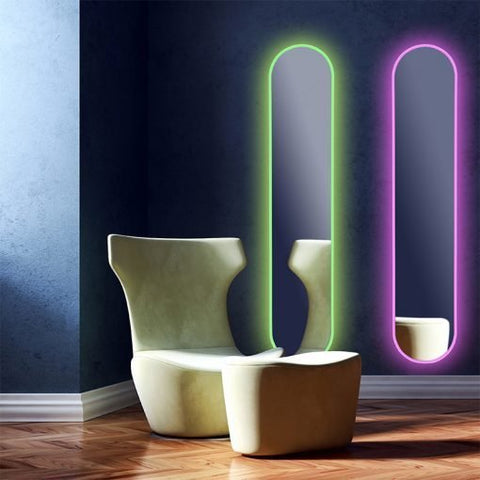 Lumina LED Mirror - Large-ADD/ADHD,AllSensory,Lumina,Neuro Diversity,Playlearn,Sensory Mirrors,Stock,Visual Sensory Toys-Learning SPACE