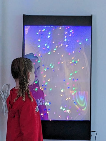 Lumina Multi-Connect Wall Hanging Glow Bead Cascade-Bubble Walls,Home Bubble Tubes & Walls,Lumina,Playlearn,Sensory Room Furniture,Sensory Room Lighting,Underwater Sensory Room-Learning SPACE