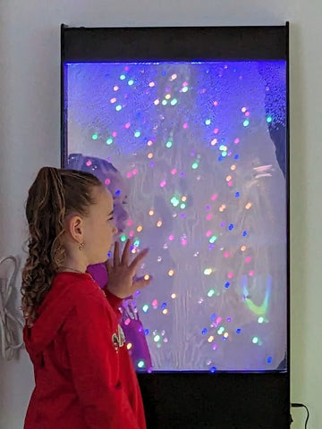 Lumina Multi-Connect Wall Hanging Glow Bead Cascade-Bubble Walls,Home Bubble Tubes & Walls,Lumina,Playlearn,Sensory Room Furniture,Sensory Room Lighting,Underwater Sensory Room-Learning SPACE