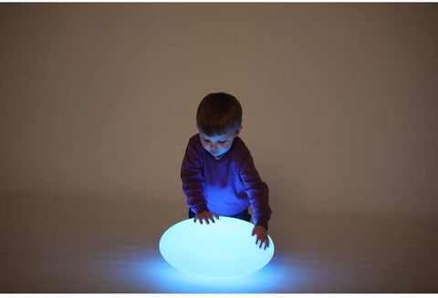Lumina Sensory Mood Pebble Colour changing light-AllSensory,Calming & Anxiety,Calming and Relaxation,Chill Out Area,Helps With,Lamp,Light Box Accessories,Lumina,Playlearn,Sensory Processing Disorder,Sensory Room Lighting,Sensory Seeking,Stock,Teenage Lights,Visual Sensory Toys-Learning SPACE