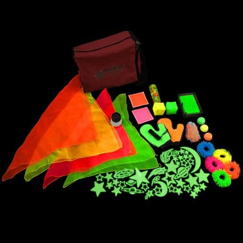 Lumina Uv Kit Medium-AllSensory,Glow in the Dark,Halloween,Learning Activity Kits,Lumina,Modelling Clay,Playlearn,Seasons,Stock,Teenage & Adult Sensory Gifts,UV Reactive,Visual Sensory Toys-Learning SPACE