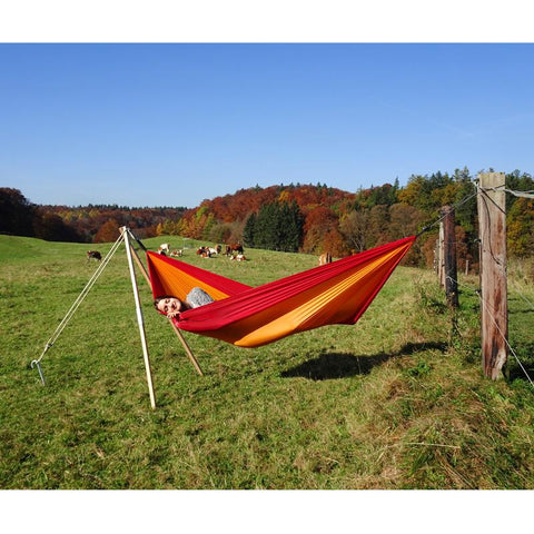 Madera Wooden Post Hammock Stand-Hammock Stand-1-tree-fix,Amazonas,Dropship,Fixings,hammock stand,Tree Fixing,Weatherproof,Wood,Wooden Stand-Learning SPACE