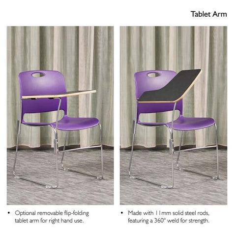 Maestro HD Stacking Chair-Classroom Chairs,Classroom Furniture,Furniture,KI Europe,Library Furniture-Learning SPACE