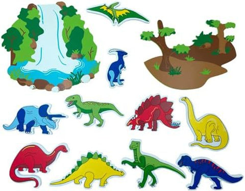 Magic Creations - Dinosaurs Bath Toys-Baby & Toddler Gifts, Baby Bath. Water & Sand Toys, Dinosaurs. Castles & Pirates, Edushape Toys, Gifts For 1 Year Olds, Gifts For 2-3 Years Old, Imaginative Play, Stock, Water & Sand Toys-Learning SPACE