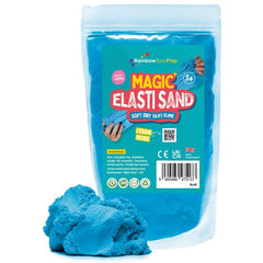 Magic Elasti Sand 485g-Early Education & Smart Toys-Arts & Crafts,Baby Bath. Water & Sand Toys,Calming and Relaxation,Craft Activities & Kits,Early Arts & Crafts,Eco Friendly,Games & Toys,Helps With,Messy Play,Modelling Clay,Primary Arts & Crafts,Rainbow Eco Play,Sand,Sand & Water,Tactile Toys & Books,Water & Sand Toys-Blue-E9253-Learning SPACE