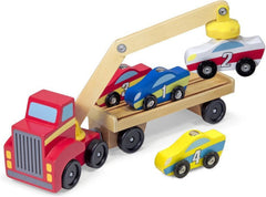 Magnetic Car Loader-Baby Wooden Toys,Cars & Transport,Imaginative Play,Stock,Strength & Co-Ordination-Learning SPACE