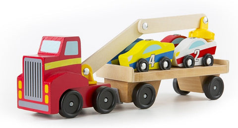 Magnetic Car Loader-Baby Wooden Toys,Cars & Transport,Imaginative Play,Stock,Strength & Co-Ordination-Learning SPACE