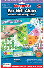 Magnetic Eat Well Chart - Encourages Healthy Eating-Additional Need,Calmer Classrooms,Early Years Books & Posters,Feeding Skills,Fiesta Crafts,Helps With,Life Skills,Planning And Daily Structure,PSHE,Schedules & Routines,Social Emotional Learning,Social Stories & Games & Social Skills,Stock-Learning SPACE