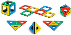 Magnetic Polydron Set - 32 Pieces-Engineering & Construction, Maths, Polydron, Primary Maths, S.T.E.M, Shape & Space & Measure, Stock-Learning SPACE