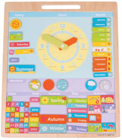 Magnetic Weather Board-Bigjigs Toys,Calming & Anxiety,Early Years Books & Posters,Early Years Maths,Life Skills,Maths,Primary Maths,PSHE,Transitions and Routines,World & Nature-Learning SPACE