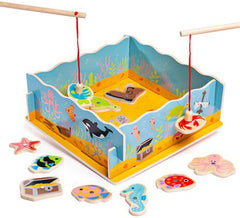 Magnetic Wooden Fishing Game with Base-Additional Need,Bigjigs Toys,Early years Games & Toys,Fine Motor Skills,Gifts For 2-3 Years Old,Gifts For 3-5 Years Old,Helps With,Primary Games & Toys,Sound. Peg & Inset Puzzles,Stock,Strength & Co-Ordination,Table Top & Family Games-Learning SPACE