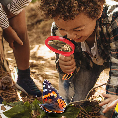 Magnifiers with Stand Set of 6-Early Science,EDUK8,Nature,Nature Learning Environment,Science,Science Activities,World & Nature-Learning SPACE
