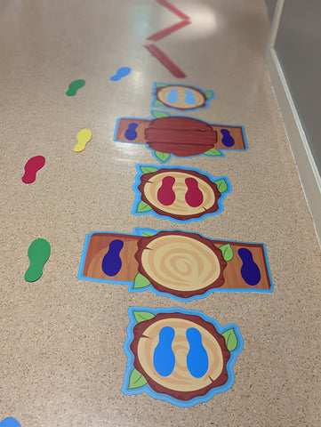 Main Sensory Pathway Pack: 20-30m-Dropship,Movement Breaks,Sensory Flooring,Sensory Paths,Stock-Learning SPACE